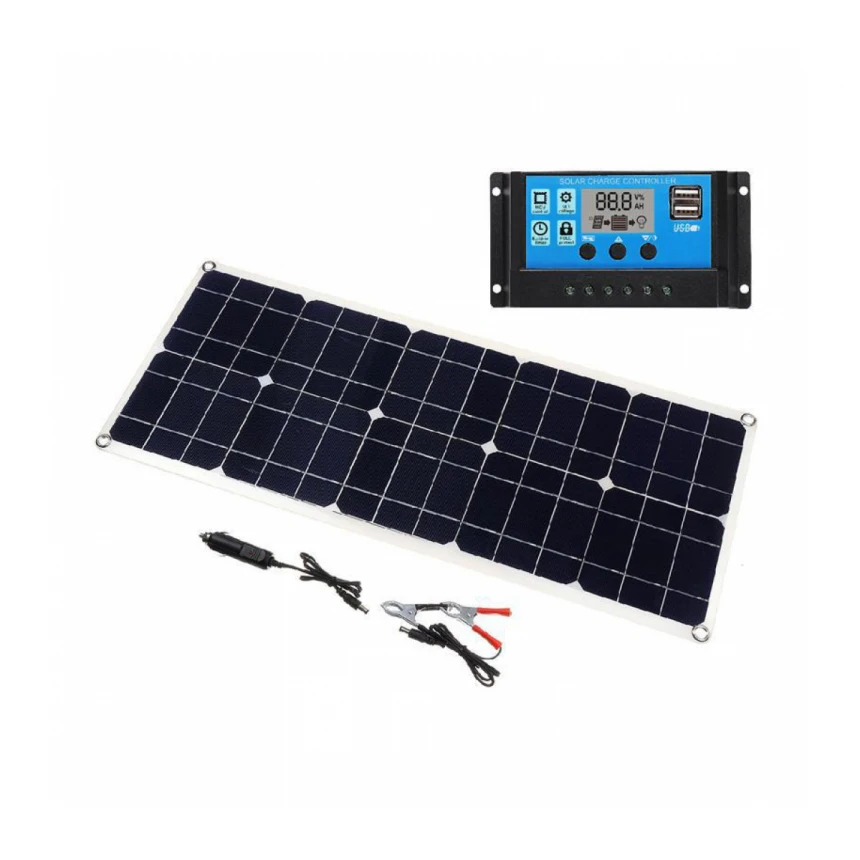 50V solarni panel Dual USB regulator regulatora solarne ploče Car Iacht RV Light Punjenje