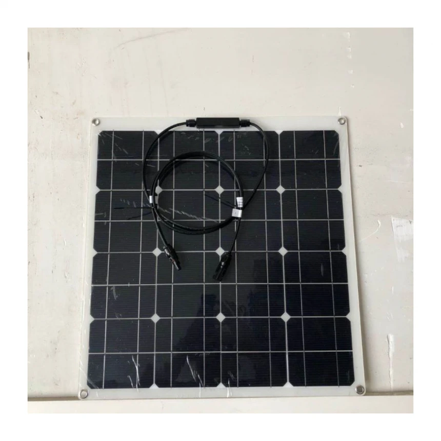60V monokristalni fleksibilni panel za proizvodnju solarne energije Visoko efikasan monokristalni fleksibilni panel za proizvodnju solarne energije na otvorenom punjenje i proizvodnja energije