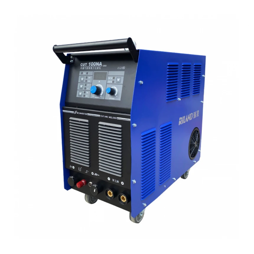 Industrijski razred 380V ugrađena vazdušna pumpa mašina za sečenje ugrađena plazma Railink CUT-100NA