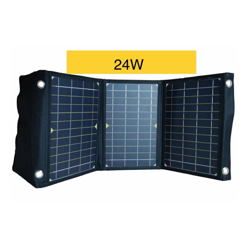 Nova monokristalna solarna sklopiva torba od 24V na otvorenom napajanje solarna ploča za punjenje prenosiva terenska hitna pomoć