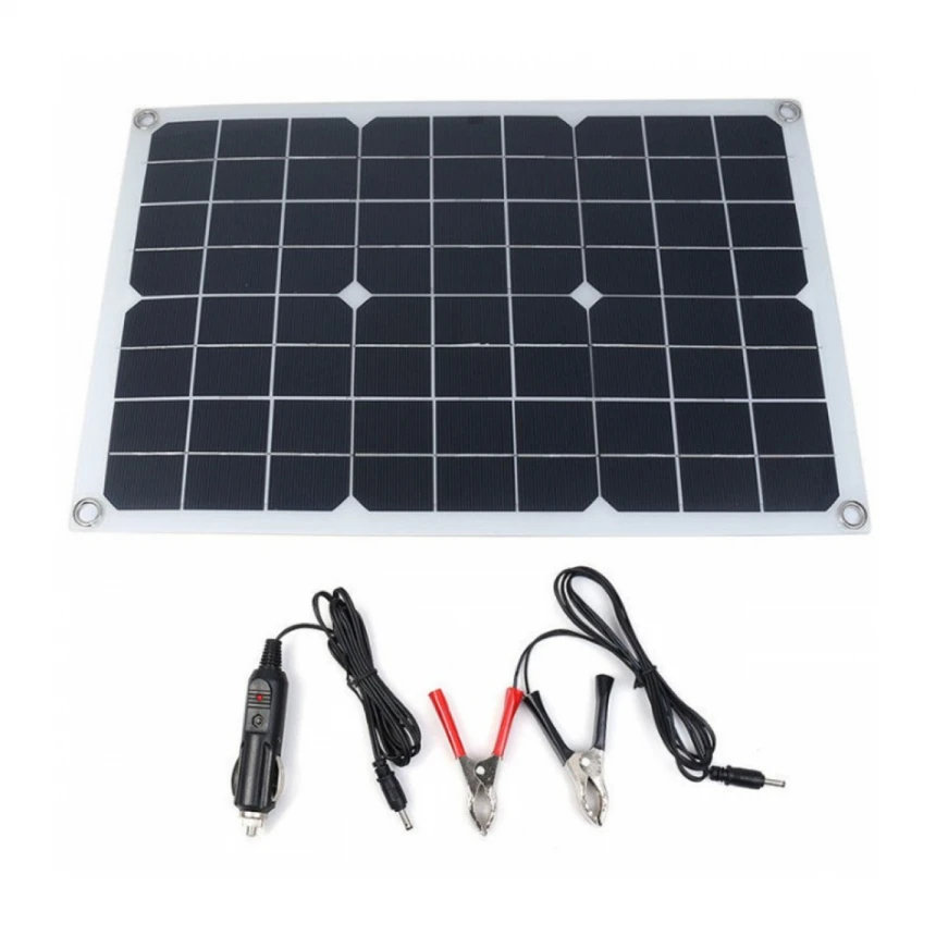 Prekogranični solarni panel 20V polu-fleksibilni solarni panel za punjenje na otvorenom monokristalni silicijum dual usb