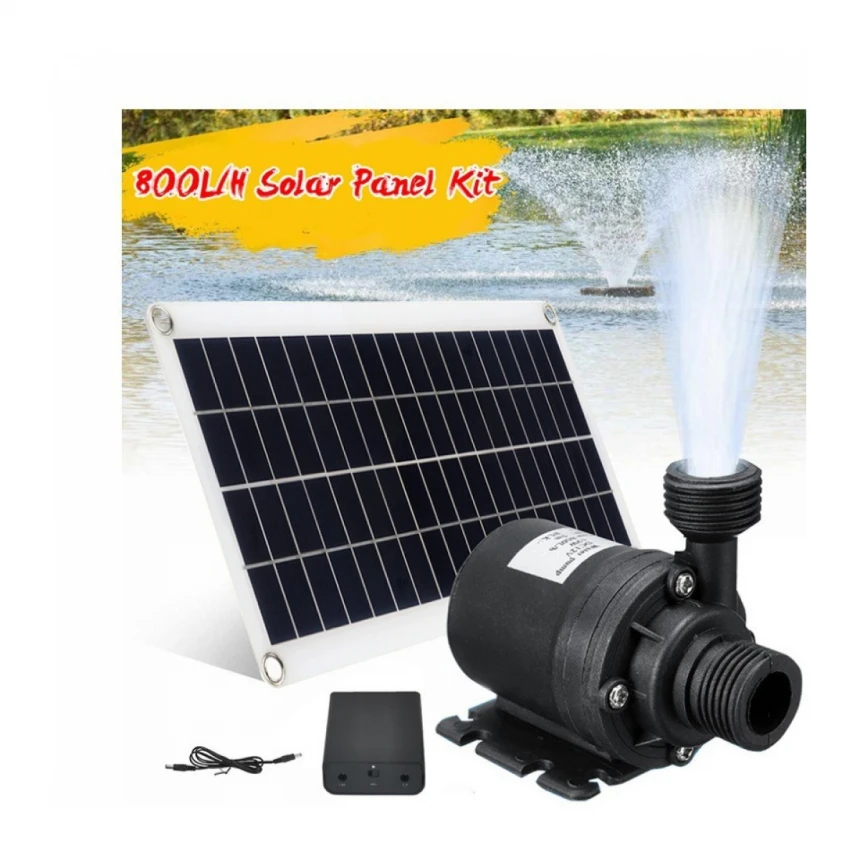Prekogranično specijalno snabdevanje seta solarnih pumpi za vodu od 20V12V, kutije za baterije, nove energije, velikog protoka, zelene i ekološki prihvatljive pumpe vode